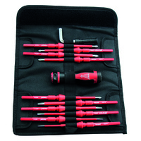 1000V Insulated Torque Screwdriver Kit with Interchangeable Blades