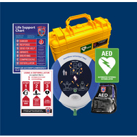 Defibrillator (AED) 360p Bundle, Waterproof Case