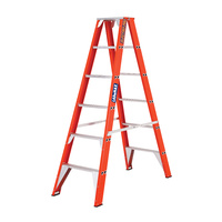 DOUBLE SIDED FIBREGLASS STEP LADDER