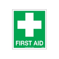 First Aid Kit Sticker, 115 x 170mm