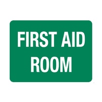 First Aid Room Sign, 600mm x 450mm POLY