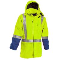 FIRE RETARDANT WET WEATHER JACKET - YELLOW